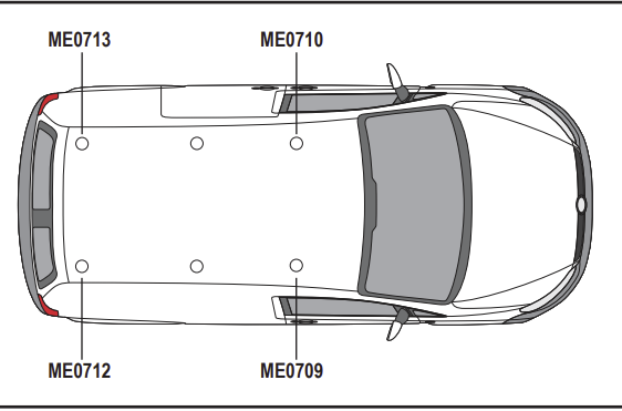 VOLKSWAGEN Caddy 2010 - 2020 2x Roof bars All Variants VG294-2