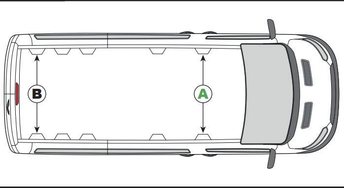 LDV Maxus - Deliver 9 2020 on 2x Roof bars (L3, H2, H3) VG342-2