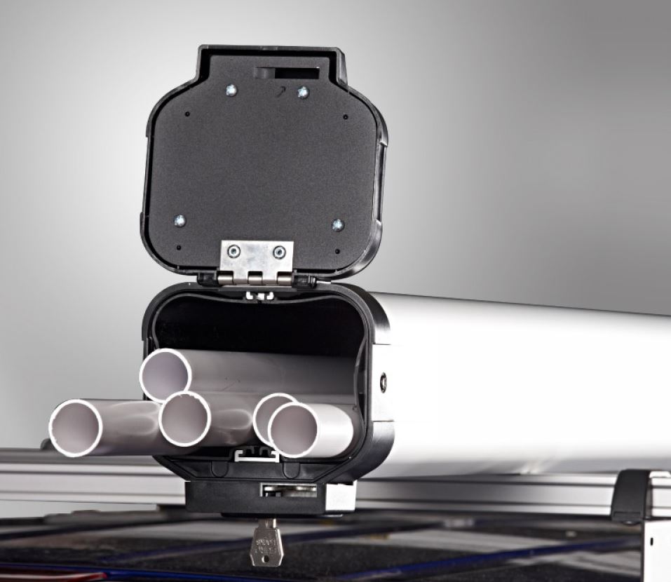 3m lined pipe carrier with twin opening VG400-3L