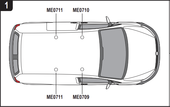 VOLKSWAGEN Caddy 2004 - 2010 2x Roof bars All Variants VG225