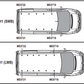 PEUGEOT Expert 2007 - 2016 2x Roof bars (H1) VG248-2