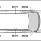 MERCEDES Vito 2004 - 2015 3x Roof bars All Variants VG264-3