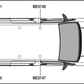 NISSAN NV200 2010  on  2x Roof bars All Variants VG282-2