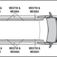 OPEL Movano 2010 - 2022  4x Roof bars (H2) VG286-4