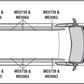 OPEL Movano 2010 - 2022  5x Roof bars (L3H2) VG286-5