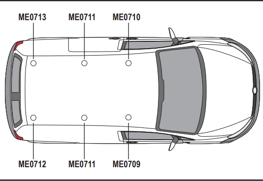 VOLKSWAGEN Caddy 2010 - 2020 3x Roof bars All Variants VG294-3