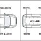 FORD Connect 2014 - 2024  2x Roof bars All Variants VG309-2