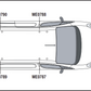 FORD Courier 2014 - 2023  2x Roof bars All Variants VG313-2