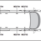 FIAT Talento  2016 - 2020 3x Roof bars (Incl. wind deflector) (H1) VG315-3