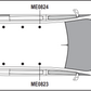 PEUGEOT Expert  2016  on  2x Roof bars Model 'Compact' (L1H1) VG334-2