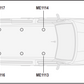 TOYOTA ProAce CITY 2020  on  2x Roof bars All Variants VG338-2