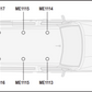 OPEL Combo 2019  on  3x Roof bars All Variants VG338-3