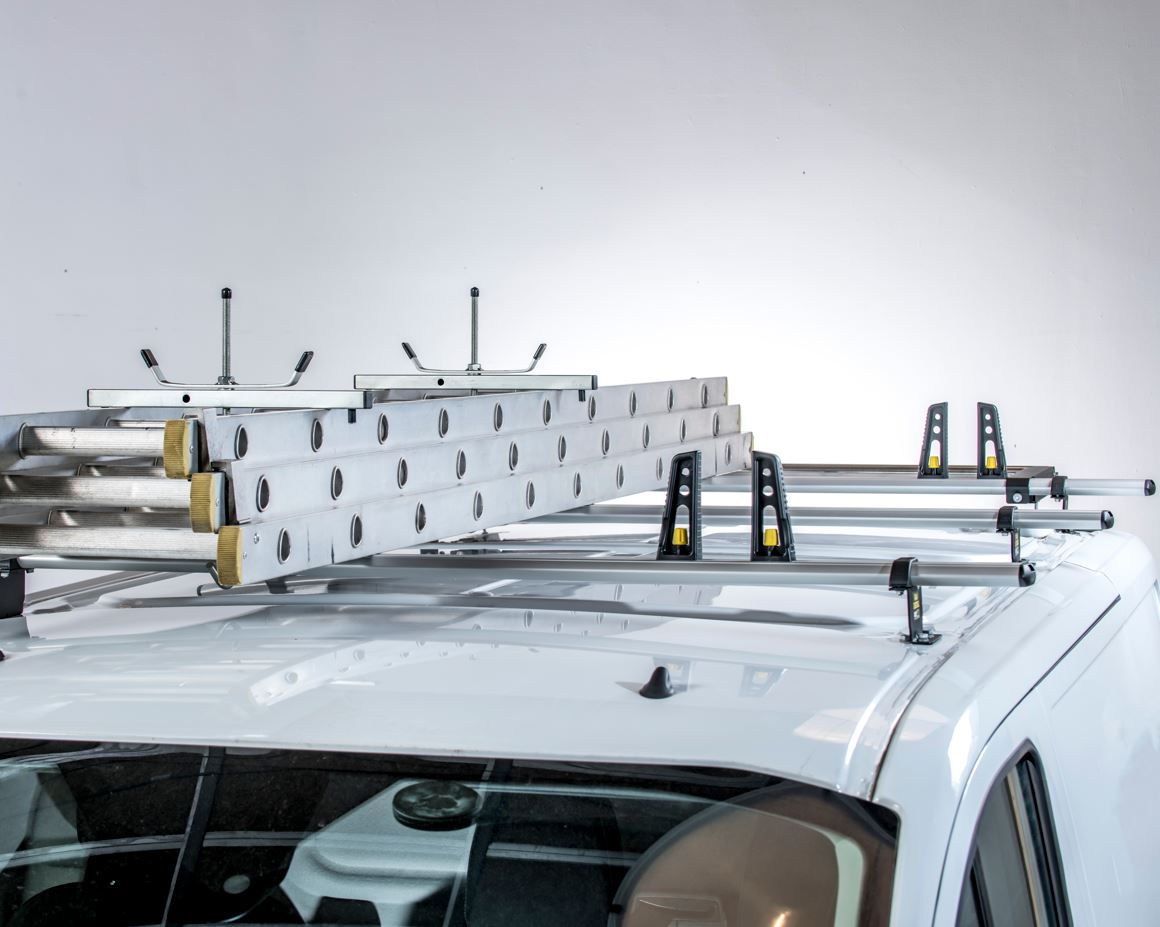 FORD Custom 2024 on 3x Roof bars (L2, H1) VG348-3-L2