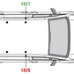 MERCEDES Citan 2021 on 2x Roof bars All Variants VG344-2