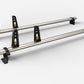 PEUGEOT Expert  2016  on  2x Roof bars (L2 & L3) VG333-2